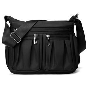 9186 Crossbody Bags Nylon Waterproof Shoulder Purse Messenger Bag Multiple